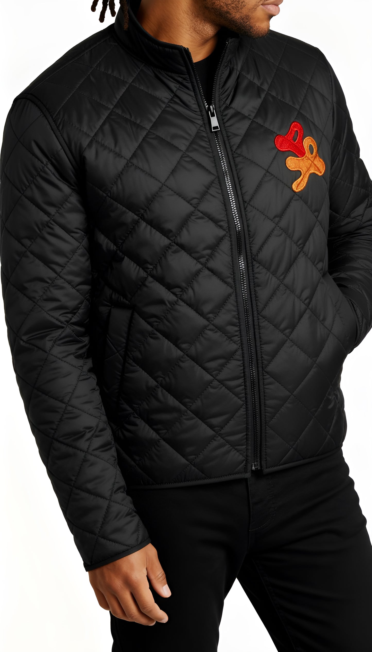 MAPA x Javier Marten - Artful Quilted Full-Zip Jacket