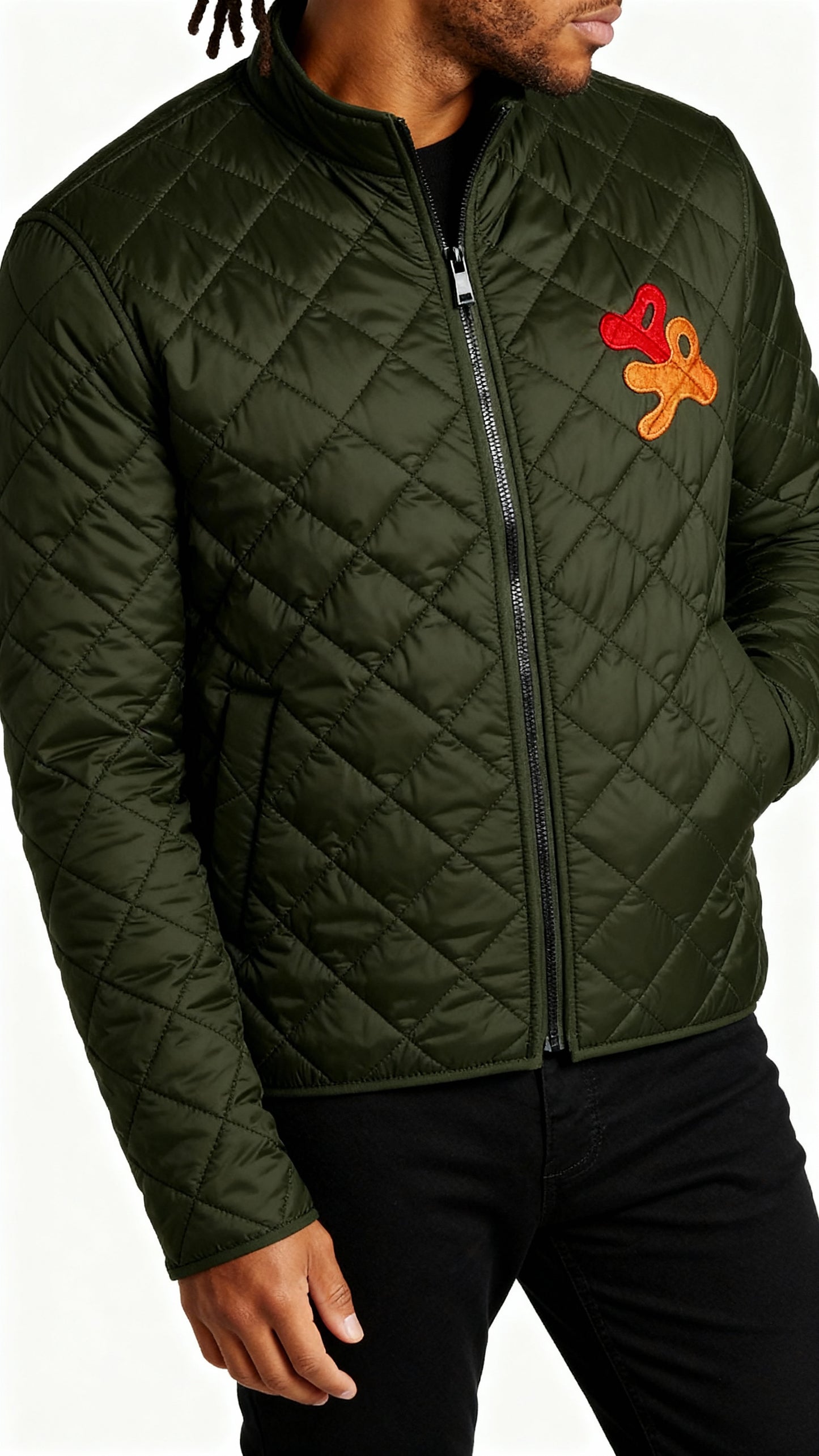 MAPA x Javier Marten - Artful Quilted Full-Zip Jacket